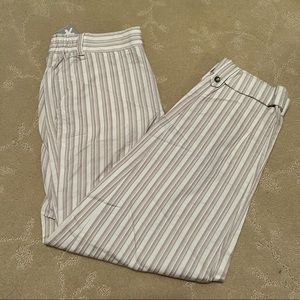 Splendid Striped Capri Pants